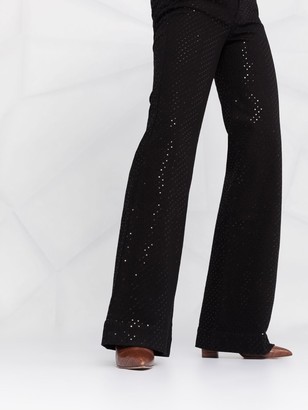 7 For All Mankind Modern Dojo sequined bootcut jeans