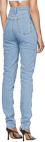 Thumbnail for your product : Helmut Lang Blue Femme Hi Spikes Jeans