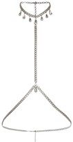 Thumbnail for your product : Alessandra Rich Crystal-embellished body chain