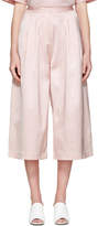 Thumbnail for your product : Edit Pink Long Satin Culottes