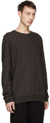 Rick Owens Grey Bigarzzato Sweatshirt
