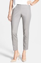 Thumbnail for your product : Vince Camuto Side Zip Stretch Cotton Skinny Pants (Regular & Petite)