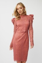 Thumbnail for your product : Little Mistress Corrina Desert Rose Lace Bodycon Dress