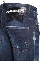 Thumbnail for your product : DSQUARED2 16cm Skater Cotton Denim Jeans