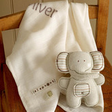 Thumbnail for your product : My 1st Years Sleepy Safari Knitted Elephant & Muslin Set