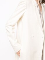 Thumbnail for your product : Sally LaPointe Double Breasted Twill Coat