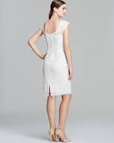 Thumbnail for your product : Laundry by Shelli Segal Dress - Cap Sleeve Scoop Back Lace Sheath