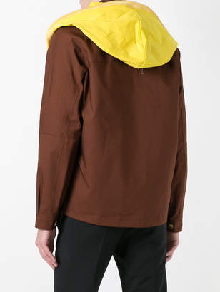 Oamc detachable hood jacket