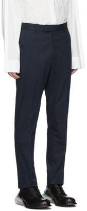 Maison Margiela Navy Fine Cotton Suit