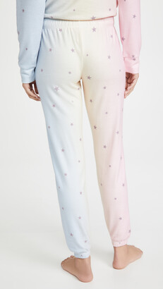 PJ Salvage Womens Peachy Party Banded Pant Pajama Bottom