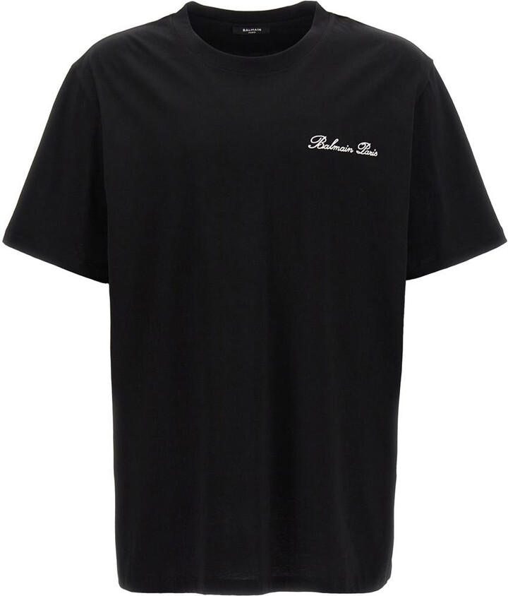 Balmain 'Signature' T-Shirt