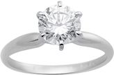 Thumbnail for your product : Swarovski Renaissance Collection Solitaire Engagement Ring in 14k White Gold - Made with Zirconia