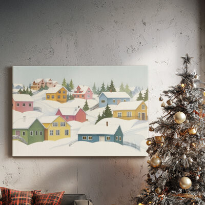 Union Rustic Silver Carol-Premium Gallery Wrapped Canvas