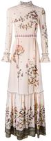 Thumbnail for your product : Vilshenko floral print maxi dress - women - Silk - 8