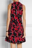 Thumbnail for your product : Proenza Schouler Printed crepe mini dress