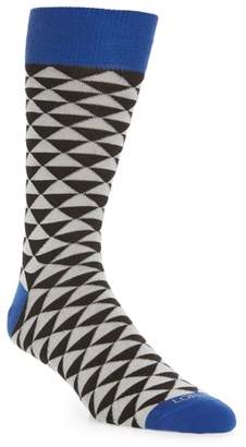 Lorenzo Uomo Triangles Socks