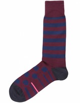 Thumbnail for your product : Paul Smith Striped Polka Dot Socks