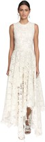 Thumbnail for your product : Alexander McQueen Asymmetric Lace Long Dress