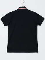 Thumbnail for your product : Moncler Kids contrast-trim polo shirt