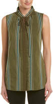 Thumbnail for your product : Lafayette 148 New York Annetta Silk Top