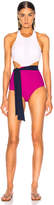 Thumbnail for your product : Flagpole Lynn Onepiece With Sash in Petal & Magenta | FWRD
