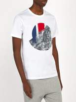 Thumbnail for your product : Moncler Photographic-print Cotton T-shirt - Mens - White