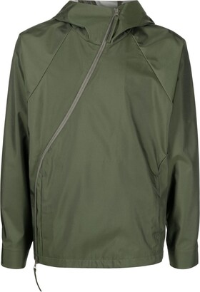 Post Archive Faction Zip-Up Hooded Sports Jacket
