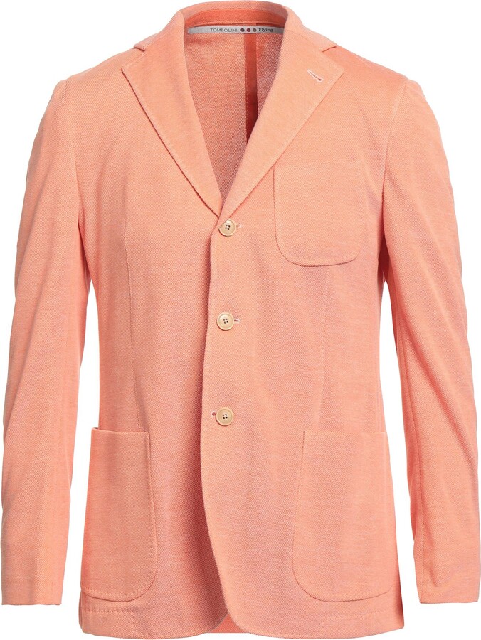 Tombolini Suit Jacket Salmon Pink - ShopStyle