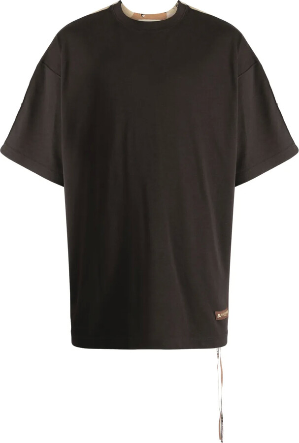 Mastermind Japan camouflage-print wool T-shirt