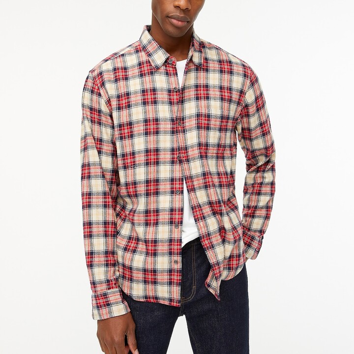 Mens Red And Black Plaid Shirts | ShopStyle