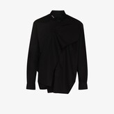 Thumbnail for your product : Heliot Emil Asymmetrical Cotton Shirt