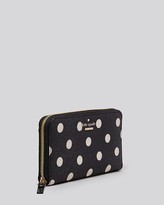 Thumbnail for your product : Kate Spade Wallet - Cedar Street Dot Lacey Continental