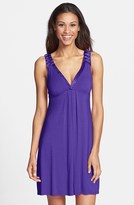 Thumbnail for your product : Midnight by Carole Hochman Crisscross Detail Chemise