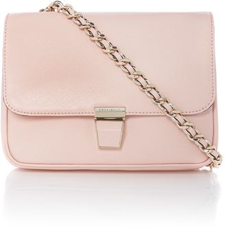 Coccinelle Pink chain cross body bag