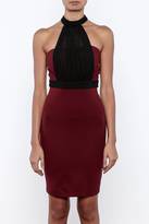 Thumbnail for your product : Mystic Strapless Burgundy Dress