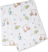Thumbnail for your product : Lulujo Swaddle Blanket Muslin Cotton - Golf