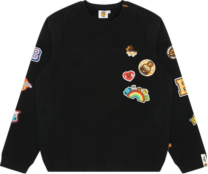 A Bathing Ape Appliqué Sweater