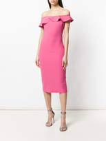 Thumbnail for your product : Le Petite Robe Di Chiara Boni ruffle trim off-the-shoulder dress