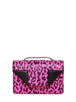 Thumbnail for your product : Saint Laurent Leopard Printed Leather Toy Betty Bag