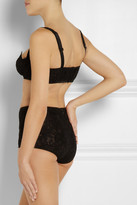 Thumbnail for your product : Dolce & Gabbana Stretch-lace underwired balconette bra