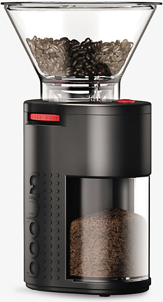 Bodum Black Bistro Stainless-Steel Electric Coffee Grinder
