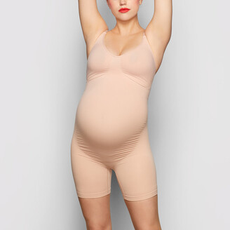 SKIMS Maternity Sculpting Bodysuit Mid Thigh - ShopStyle Shapewear