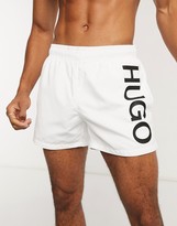 Thumbnail for your product : Hugo Bodywear Hugo logo swim short in white