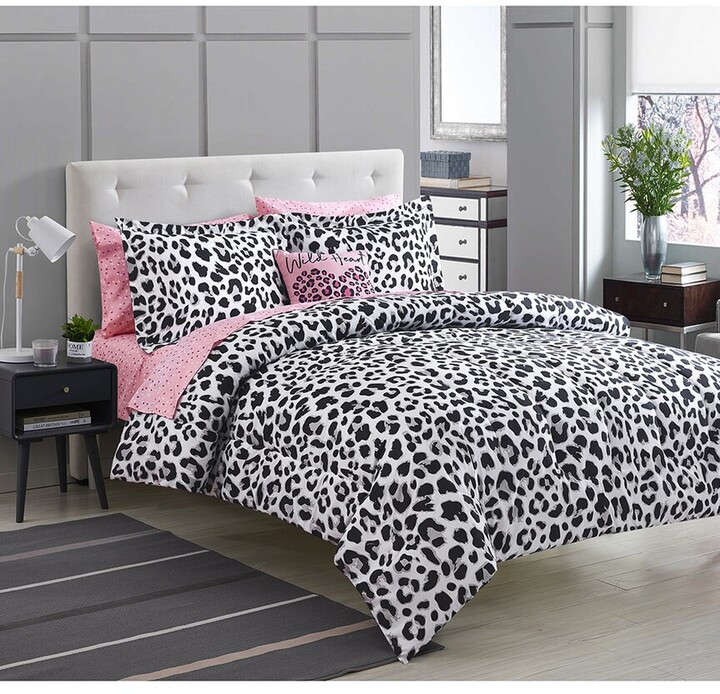 Bella Home Snow Leopard Comforter Set ShopStyle