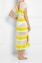 Thumbnail for your product : Lemlem Bezez striped cotton-blend gauze dress