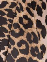 Thumbnail for your product : Ganni Avalon leopard print ruffle bikini
