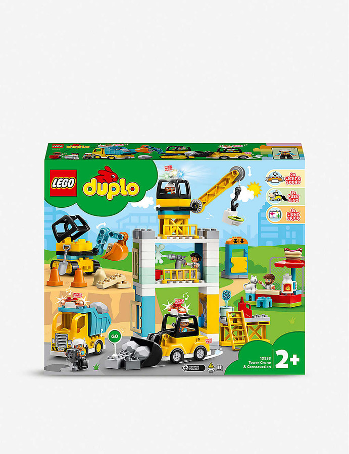 Lego DUPLO® 10933 Tower Crane and Construction set - ShopStyle Board Games