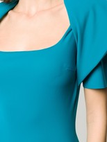 Thumbnail for your product : Le Petite Robe Di Chiara Boni Draped Shoulder Midi Dress