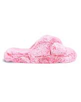 Pink Fluffy Slippers - ShopStyle UK