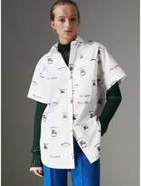 Thumbnail for your product : Burberry Short-sleeve Archive Logo Print Shirt